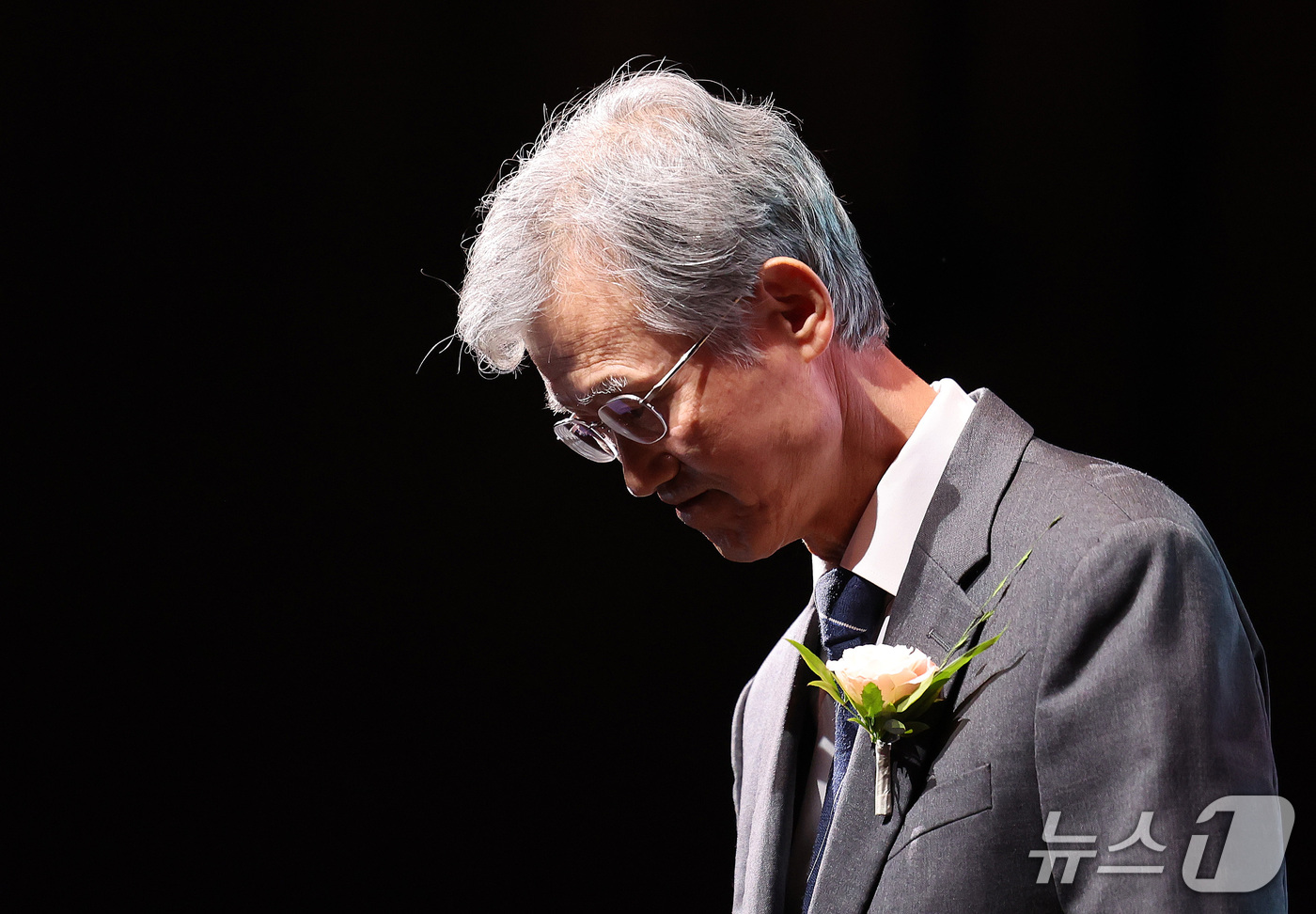 (서울=뉴스1) 박지혜 기자 = 조희대 대법원장이 14일 서울 중구 더 플라자 서울에서 열린 제39회 LAWASIA(아시아·태평양 법률가협회) 총회 개막식에서 축사를 마친 뒤 자리 …