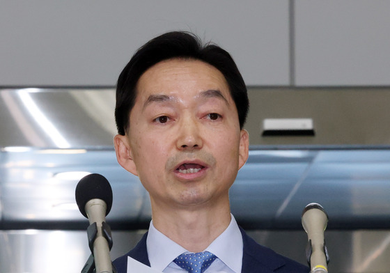 김지용 후보자 입장발표