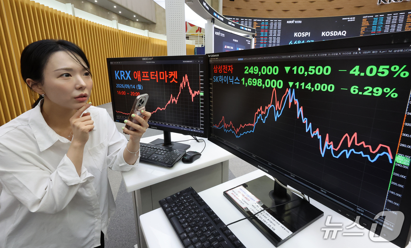 (서울=뉴스1) 김진환 기자 = 한국거래소(KRX)가 14일부터 오후 4시부터 8시까지 코스피·코스닥 시장을 대상으로 애프터마켓을 운영한다.기존 오후 4~6시 10분 단위로 주문을 …