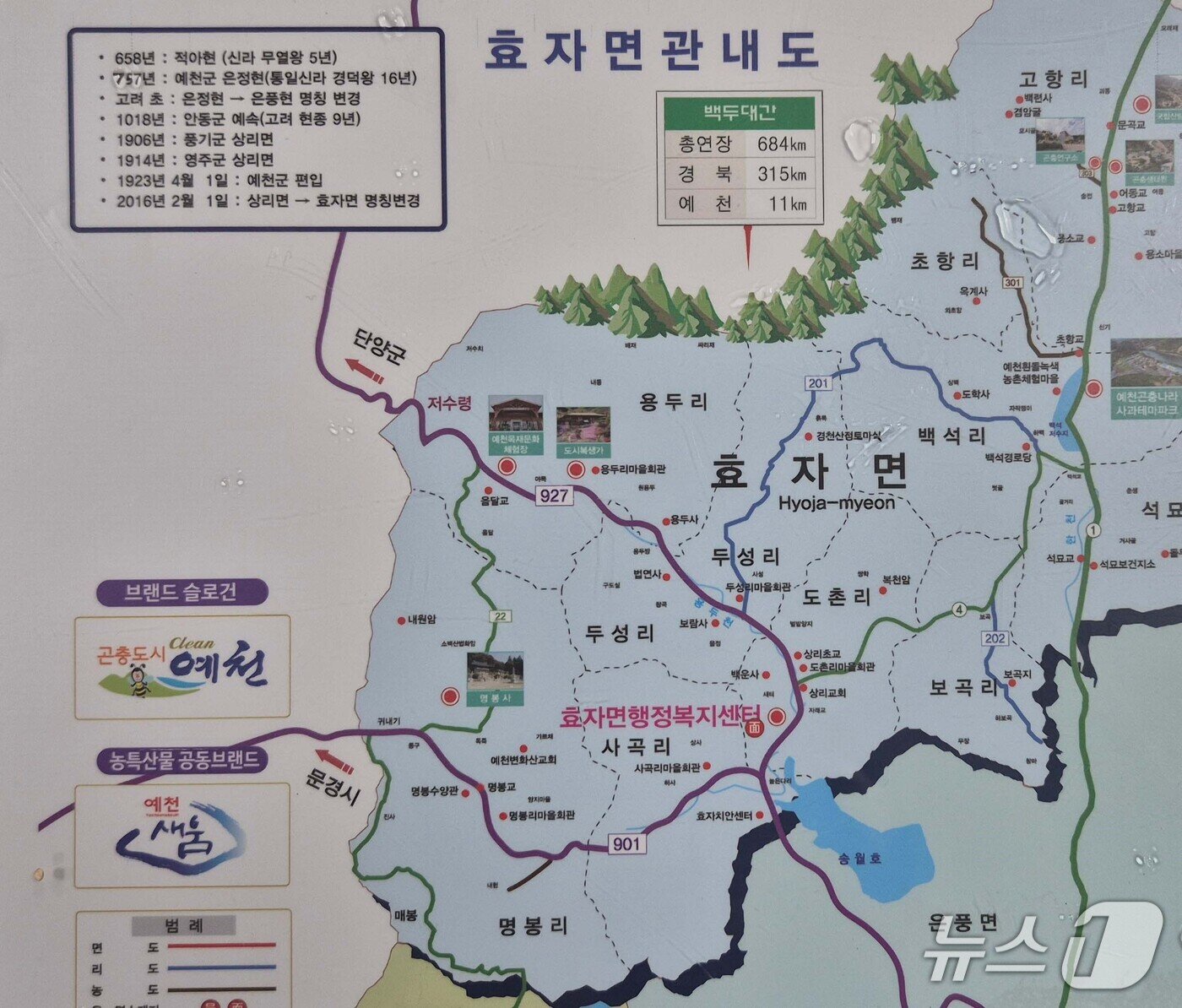 본문 이미지 - 예천군 효자면 주민들은 송전탑 선로 선정으로 골머리를 앓고 있다. ⓒ 뉴스1 김대벽 기자