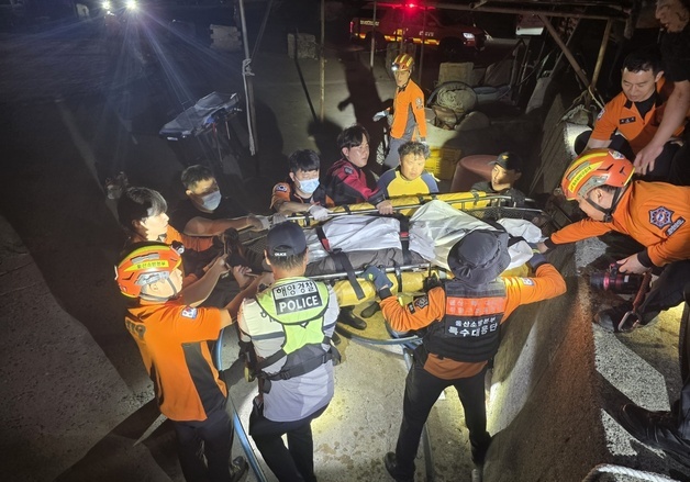 울산 나사방파제 해상서 30대 남성 물에 빠져 숨져