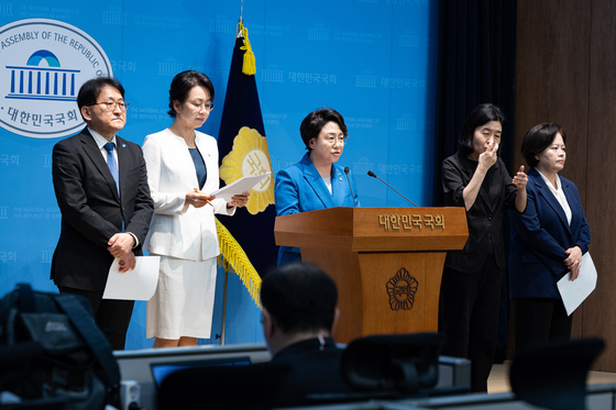 김지용 중수청장 후보자 사퇴 결단 촉구하는 조국혁신당