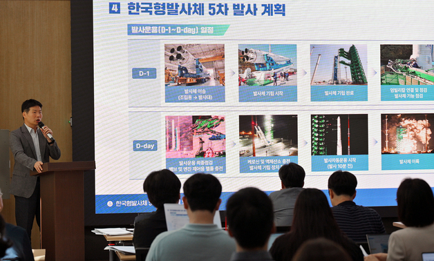 누리호 5차, 국내 첫 군집위성 발사…네온샛 5기 띄운다