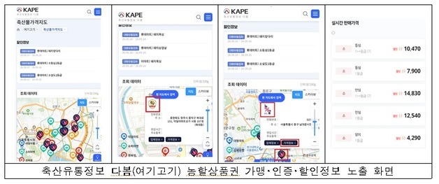 추석 축산물 가격·할인정보 한눈에…'여기고기' 서비스 확대