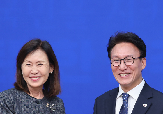 주한미국대사 접견하는 김민석 대표