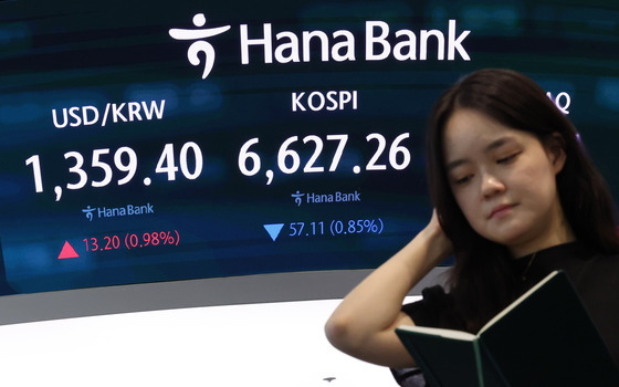5% 뚫은 美 국채·AI 과속 경고…움츠린 코스피 6620선 마감[시황종합]
