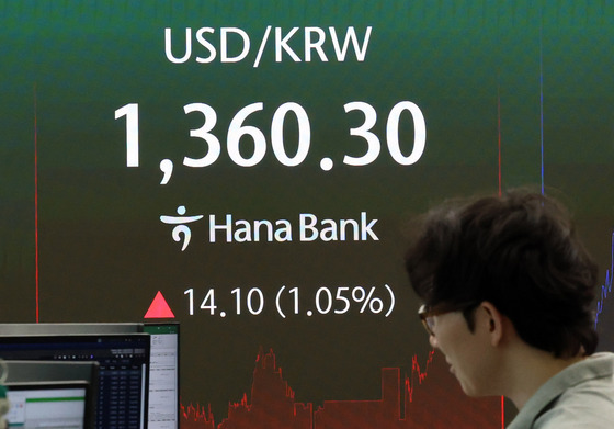 FOMC 경계·유가 급등에 달러·원 1365원…위험회피 확산