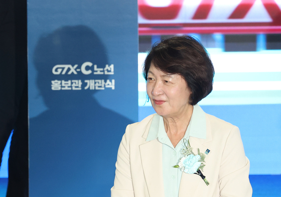 GTX-C노선 홍보관 개관 행사 참석한 추미애 지사