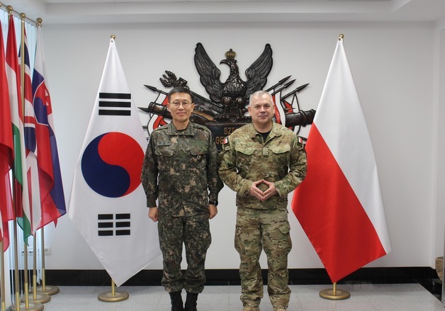 김규하 육군총장, 폴란드 방문…군사 교류·방산 협력 확대 논의