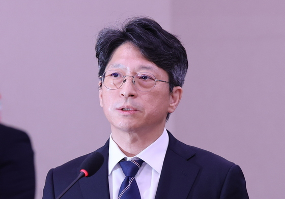 발언하는 홍지선 국토교통부 장관 후보자