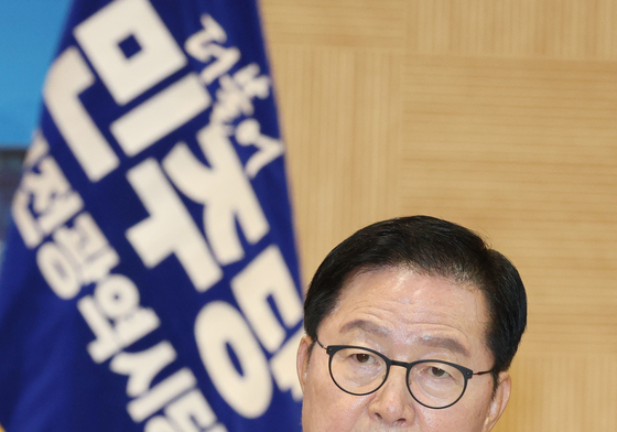 발언하는 장종태 시당위원장