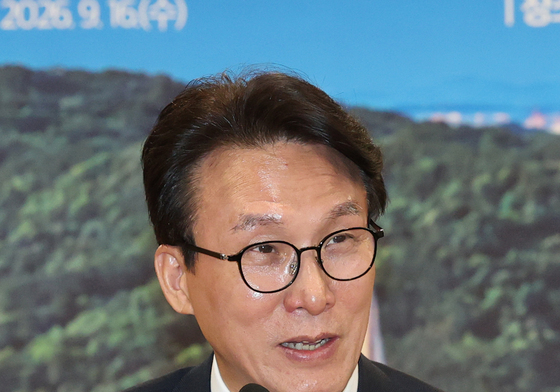 최고위원회의 발언하는 김민석 대표