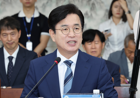 환영사하는 허태정 대전시장