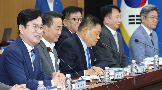 허태정 대전시장 예산정책협의회 환영사