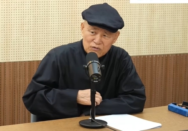 '이재명은 하늘이 내린 사람' 치켜세운 도올 "지지율 연연 말고 소신대로"