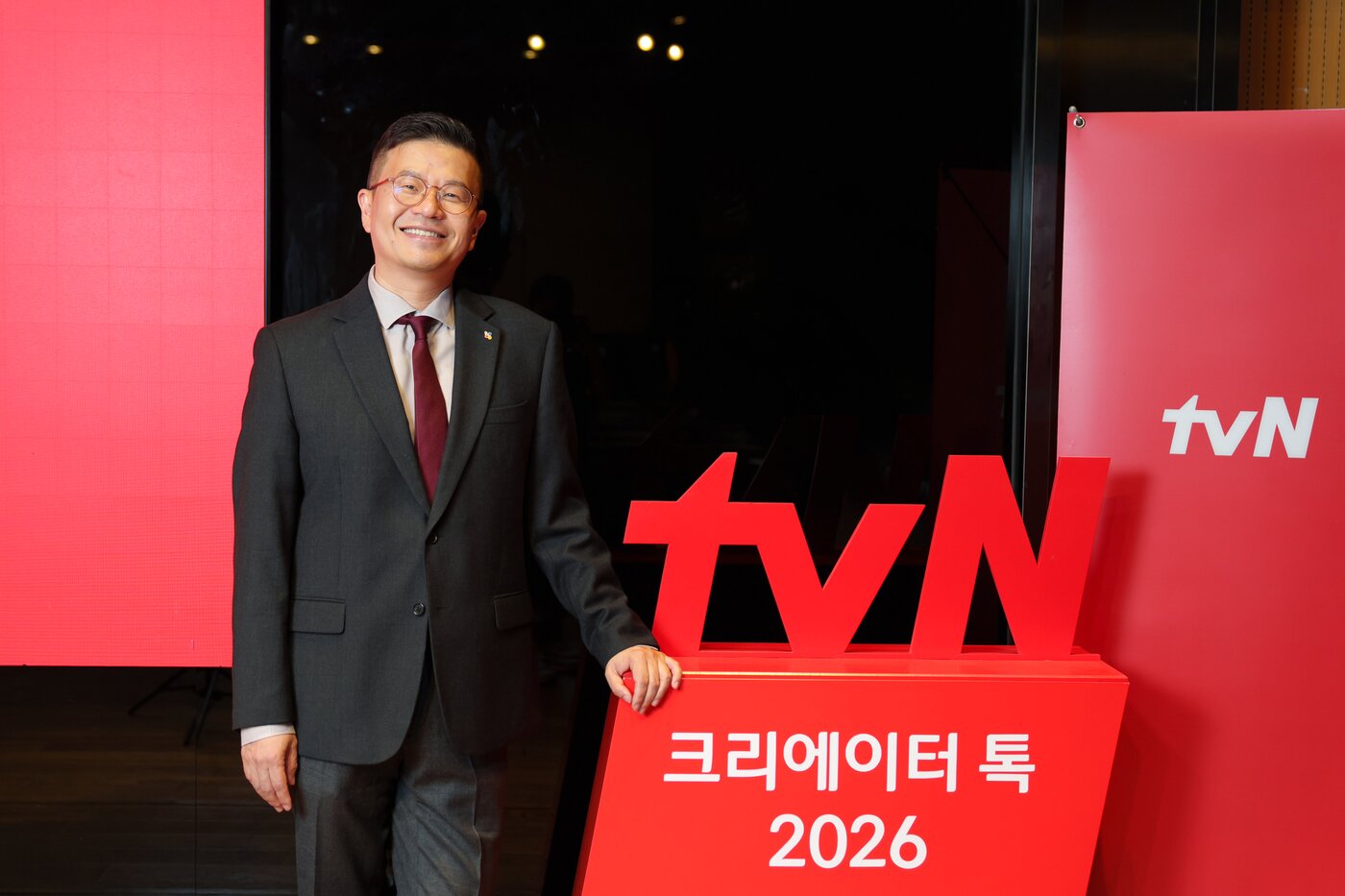 본문 이미지 - 박상혁 미디어 BU장 / tvN '크리에이터 톡 2026' 제공