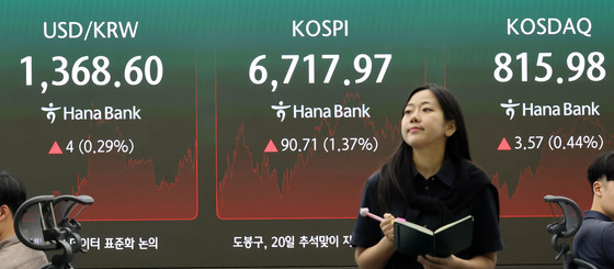 고유가·FOMC 경계 고조에 달러·원 환율 9.2원 올라 1368원(종합)
