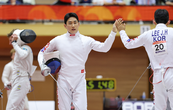 근대5종 산뜻한 출발…펜싱 시드전 서창완 1위-성승민 2위[AG]