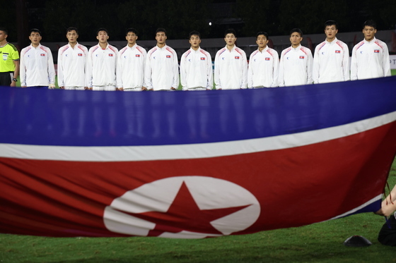중국과의 일전 앞둔 北 축구대표팀