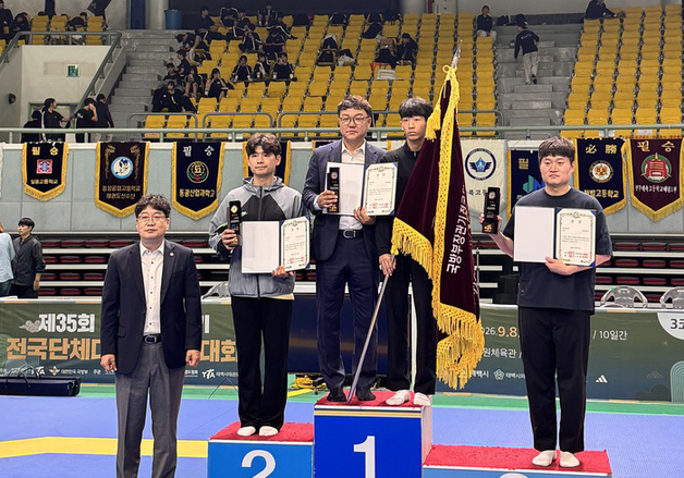 세종 부강중 태권도부, 국방부장관기 전국대회 남중부 종합우승