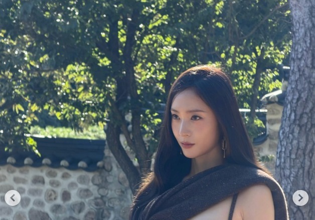 '크리스탈' 정수정, 파격 드레스 입고 뽐낸 반전 글래머 몸매…시선 집중 [N샷]