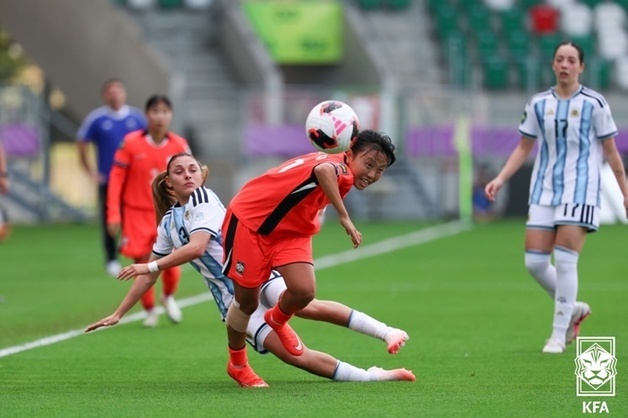 한국 U20 여자축구, 아르헨 1-0 꺾고 12년 만에 월드컵 8강