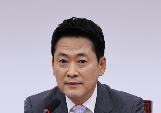 발언하는 장동혁 국민의힘 대표