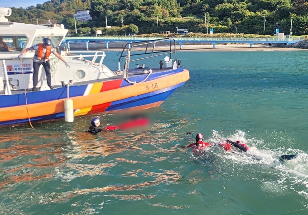 사천시 삼천포대교 앞 해상서 배에서 떨어진 60대 숨져
