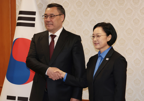韓총리, 키르기스 대통령 면담…"핵심광물·AI 협력 확대"