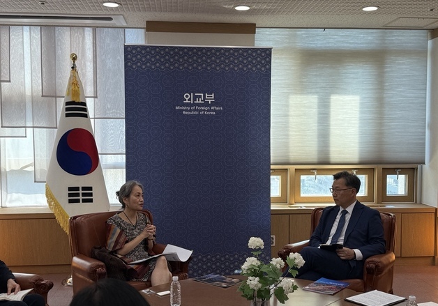 장욱진 글로벌다자조정관, 유엔개발계획 UNDP 사무차장보 접견