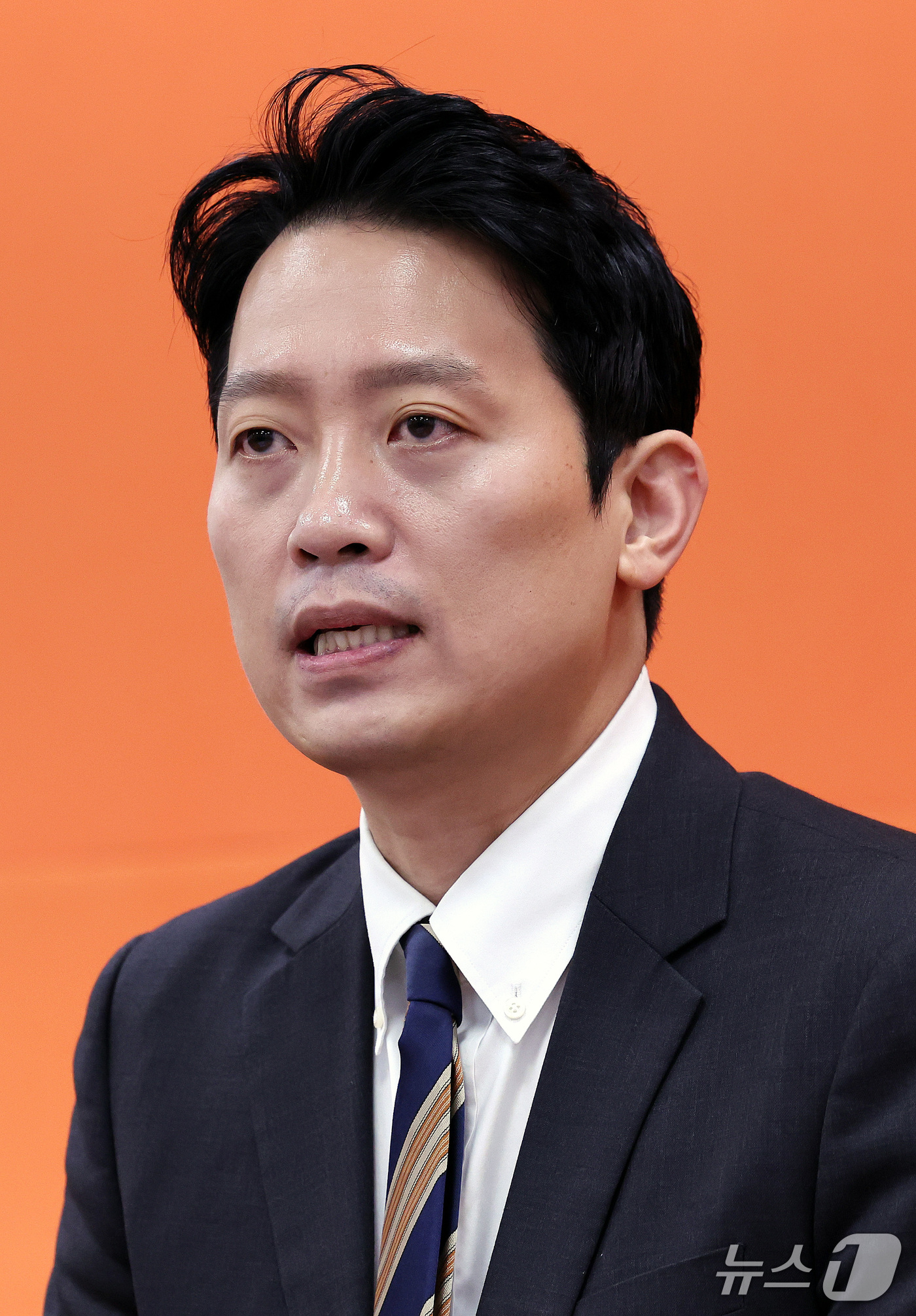 (서울=뉴스1) 박지혜 기자 = 이기인 개혁신당 비상대책위원장이 17일 서울 여의도 국회에서 첫 번째 당 쇄신안을 발표하고 있다. 2026.9.17/뉴스1