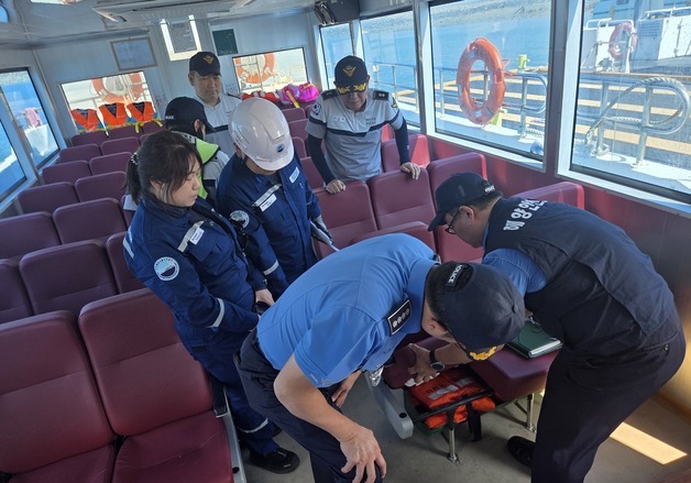 평택해경, 추석 앞두고 전곡·장고항 유·도선 안전점검