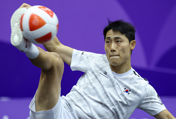 테크볼 이준석, '무실 세트' 6연승으로 4강행…금메달 보인다