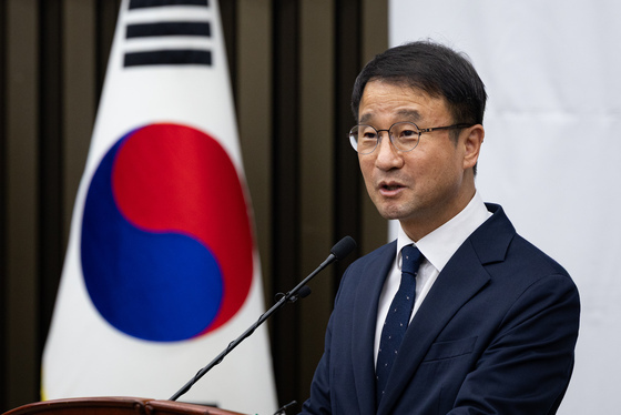 의원총회 발언하는 한병도 더불어민주당 원내대표