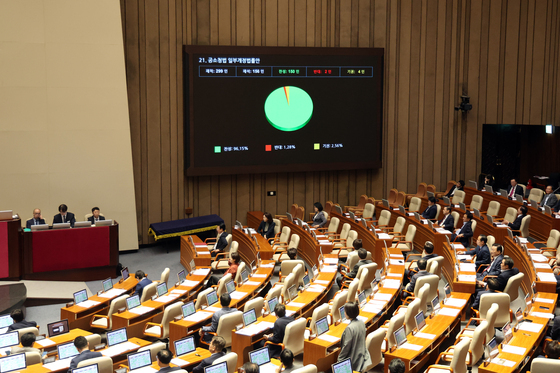 공소청법 일부개정법률안 국회 본회의 통과