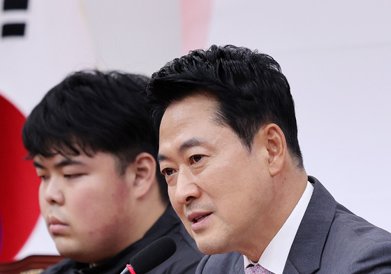 발언하는 장동혁 국민의힘 대표