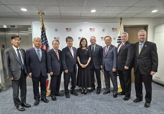 스틸 美대사, 한미동맹재단·주한미군전우회와 만나…동맹 발전 논의