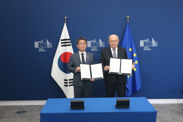 韓-EU, 저궤도위성통신 협력 행정약정 체결…"세계 진출 첫걸음"