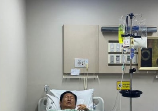 끝내 쓰러진 정청래, 긴급 입원 치료 중…16일부터 물 한 모금 못 마셔
