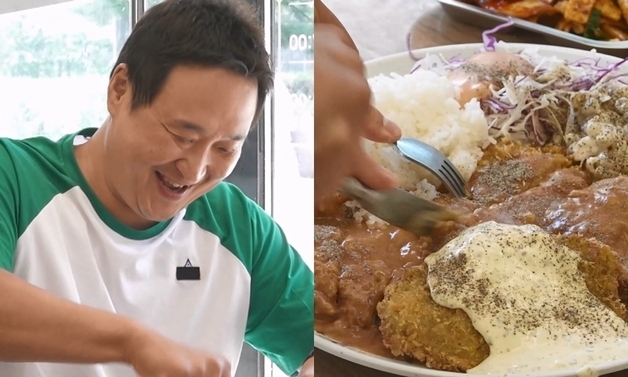 '나혼산' 구성환, 이번엔 돈가스 '폭풍 먹방'…"30년 이상 다닌 집"