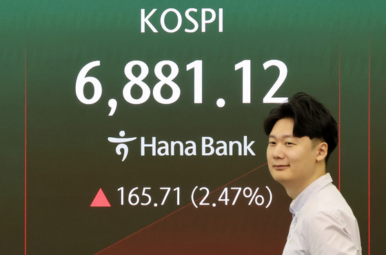 유가·국채금리 하락에 반도체 강세…코스피 2%대 상승[개장시황]