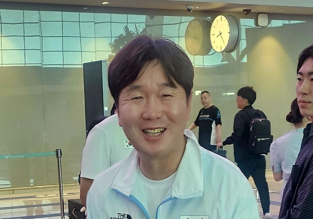 '5연패 도전' 야구대표팀, 결전지 나고야로…"1차전 대만전 집중"[AG]