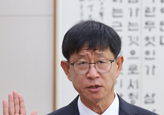 인사청문회 선서하는 최길수 후보자