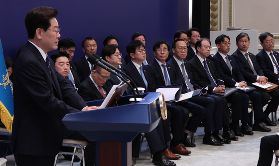 이재명 대통령, 기자회견 발언