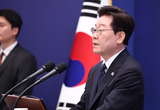이재명 대통령, 현안 기자회견