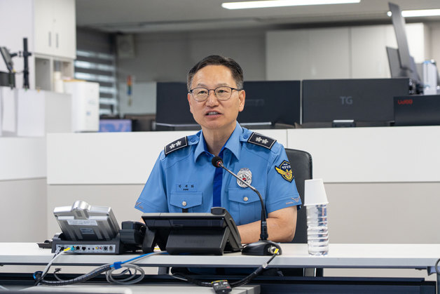 박재화 남해지방해경청장 취임…첫 일정은 침몰 예인선 수색현장 방문