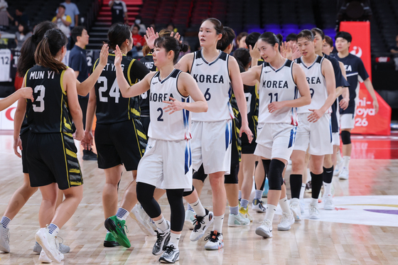 말레이시아전 106-40 대승 거둔 여자농구