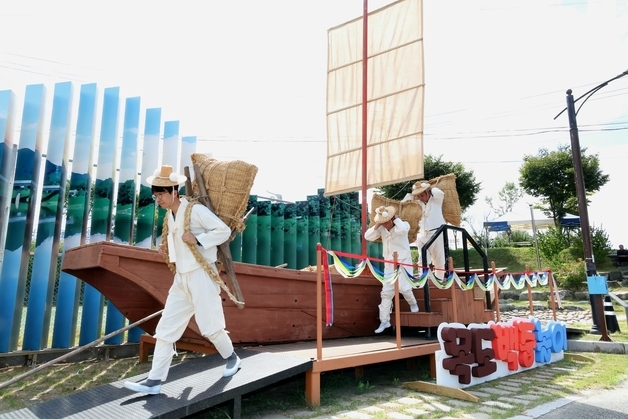 역사와 흥 넘치는 괴산 불정 '22회 목도백중놀이' 개막