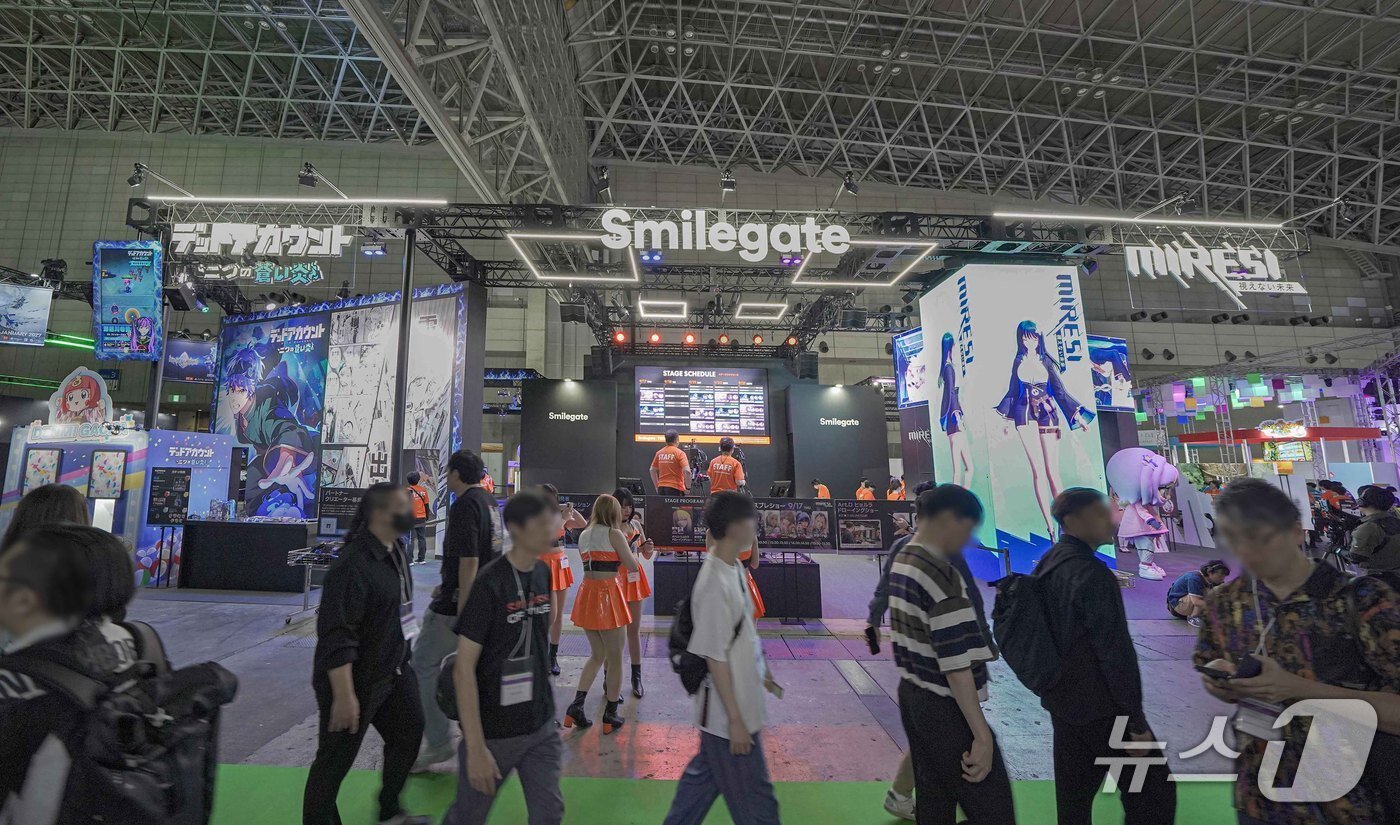 본문 이미지 - 스마일게이트 TGS 2026 부스 전경(스마일게이트 제공)2026.09.18/뉴스1