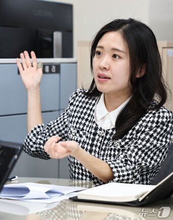 본문 이미지 - 서울중앙지검 공판2부 권예리 검사가 지난 17일 서울 서초구 서울중앙지검 공판2부 사무실에서 뉴스1과 인터뷰를 하고 있다. 2026.9.18 ⓒ 뉴스1 이종수 기자